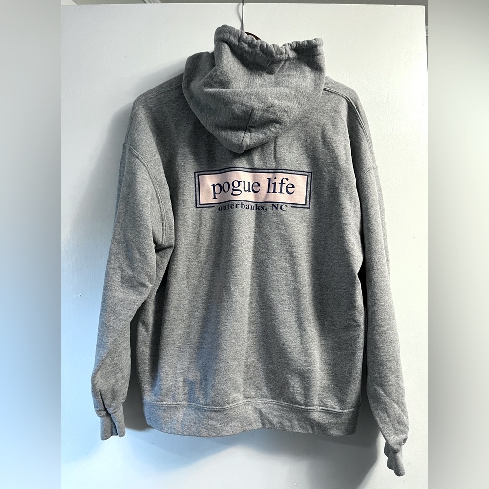 Gilden Outer Banks Pogue Life OBX Fan Hoodie Size L